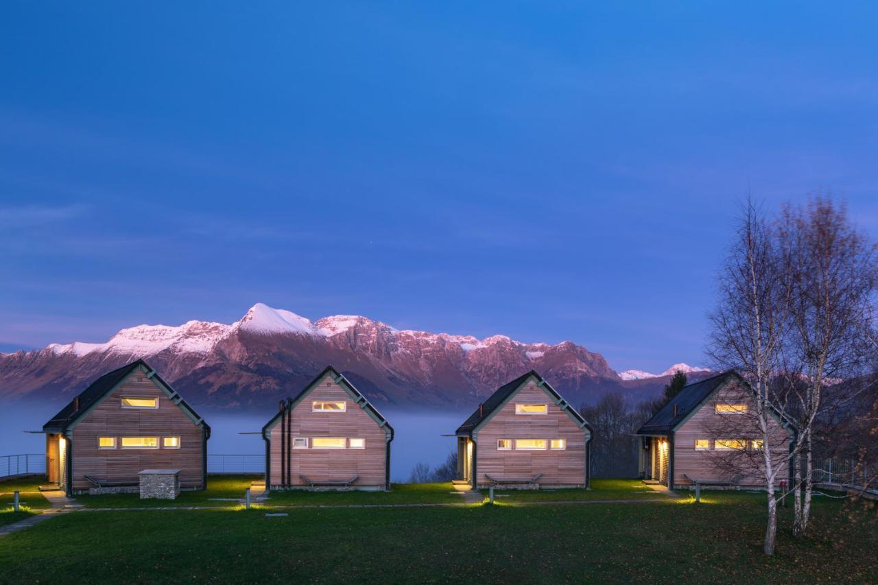 Nebesa Chalets Kobarid Exterior foto